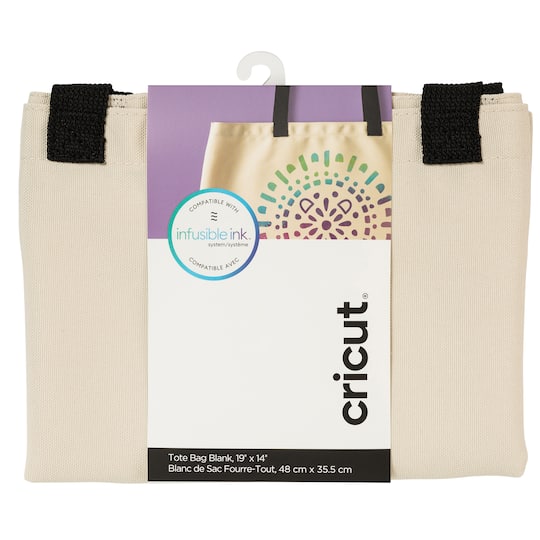 6 Pack: Cricut® Large Tote Bag Blank